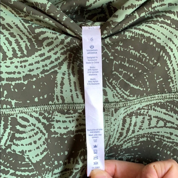 Lululemon Highest Times Size 6 - Picture 5 of 5